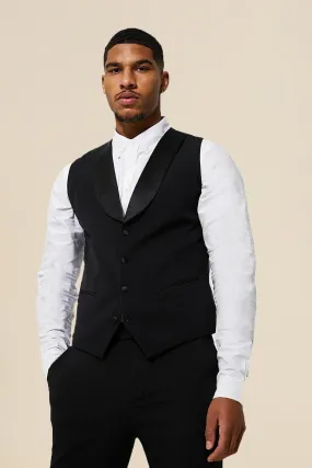 Tall Skinny Tuxedo Waistcoat