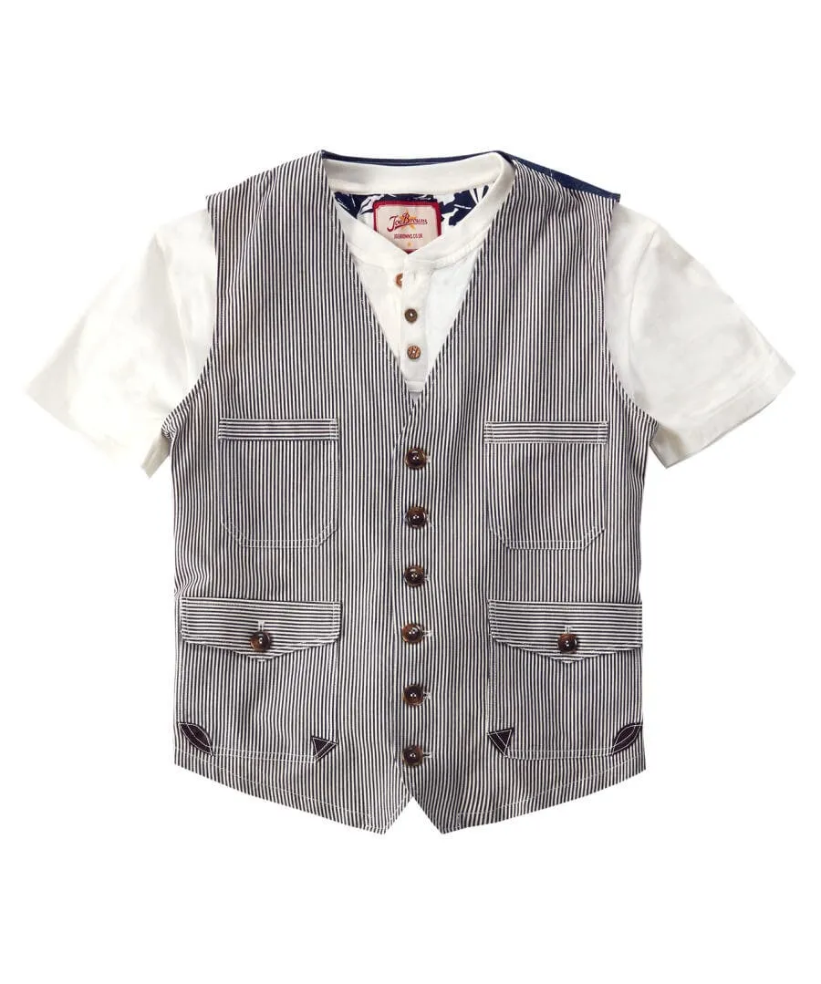 Terrific Tick Stripe Waistcoat