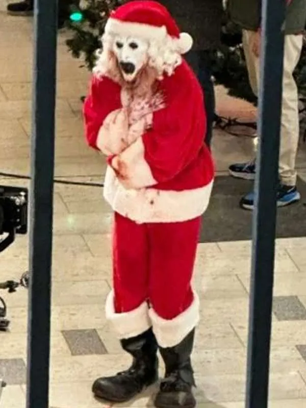 Terrifier 3 Santa Coat | Art The Clown 3 Santa Coat