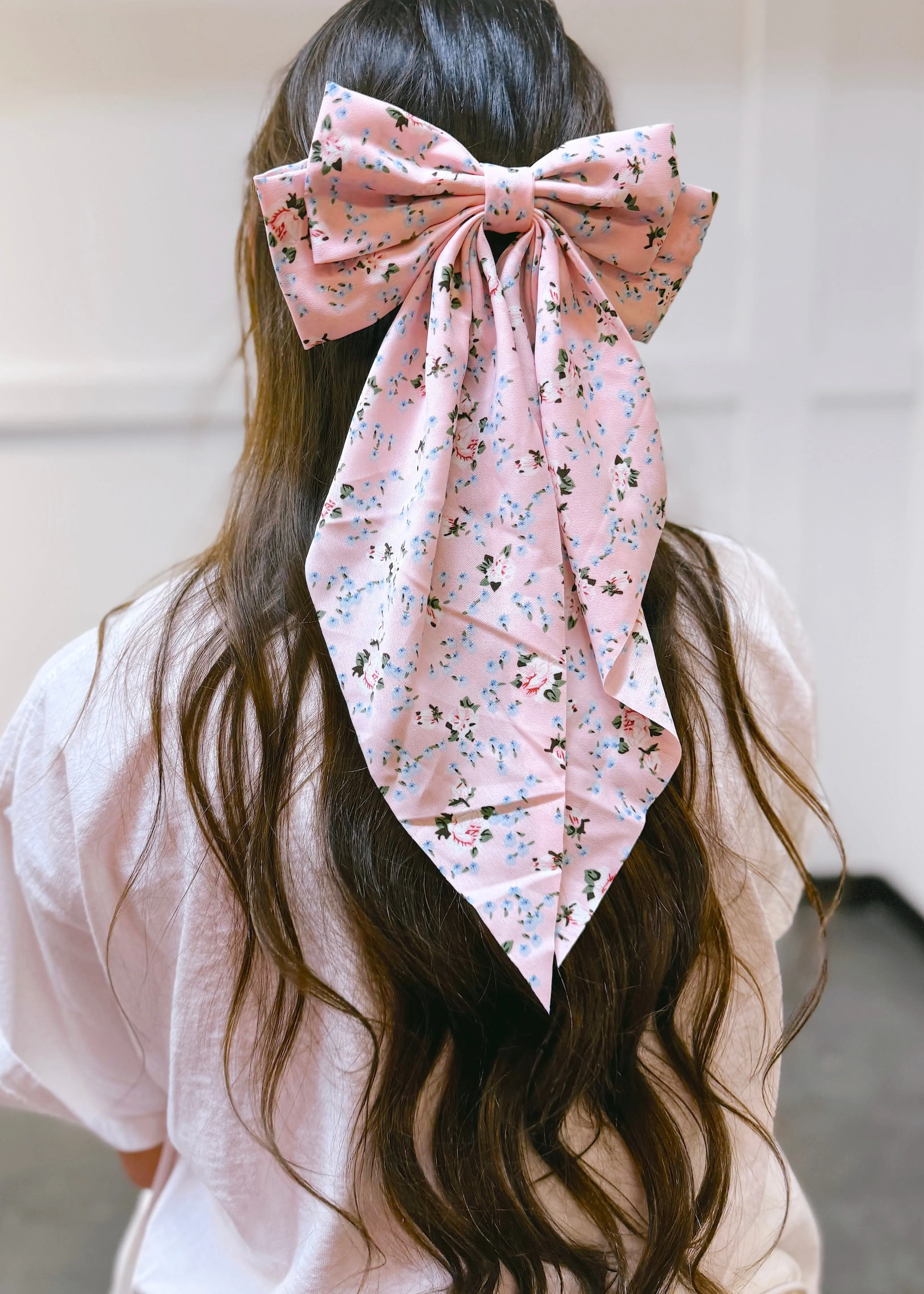 The Meadow Floral Large Bow | Multi