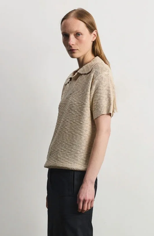 THE REN COLLARED TOP