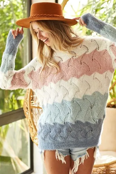 The Softer Side of Me Long Sleeve Sweater