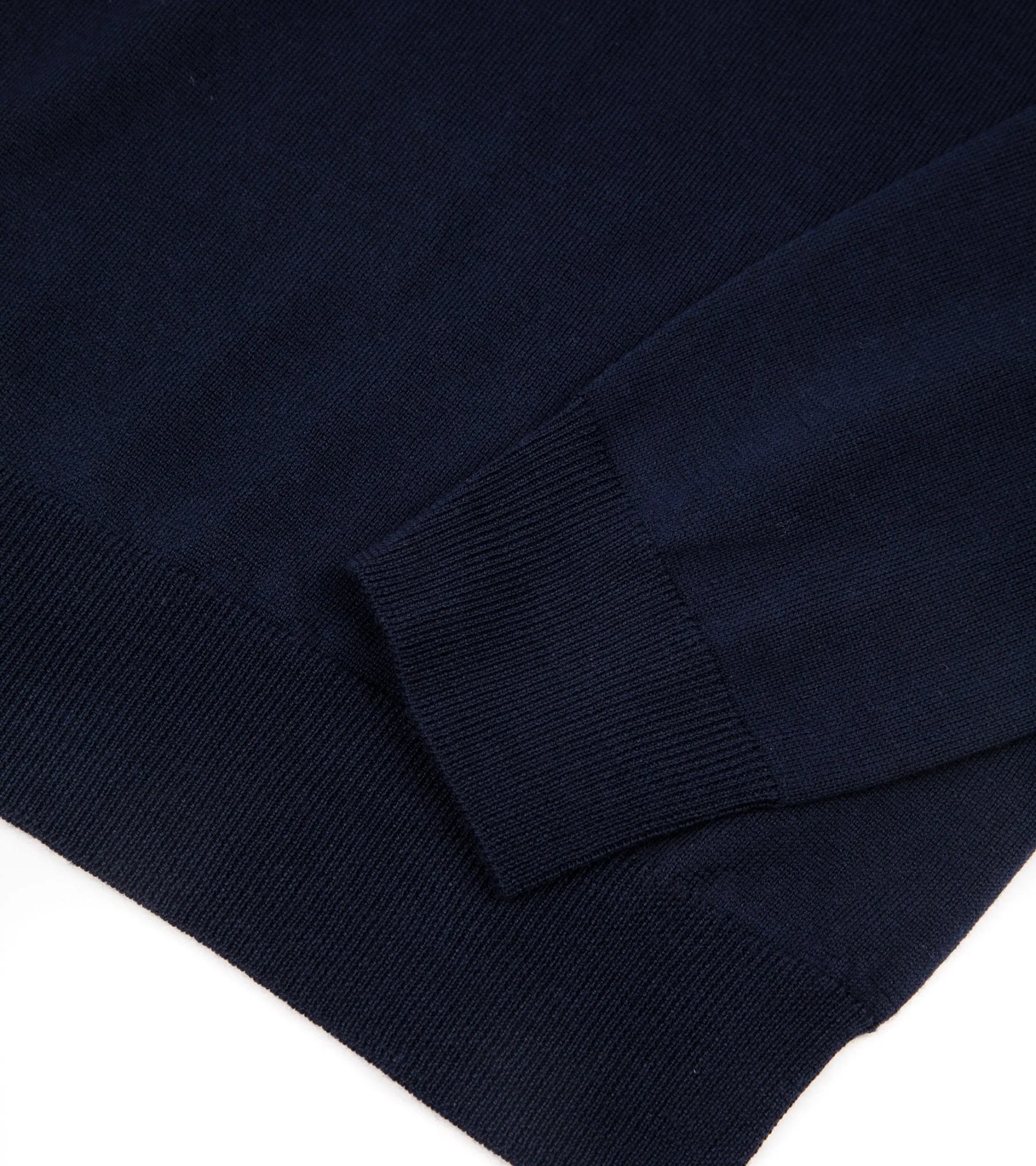 Trunk William Merino Roll Neck Sweater: Navy