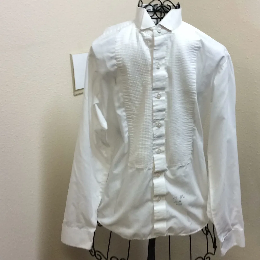 Tuxedo Shirt -Boys White - Rentals For Sale