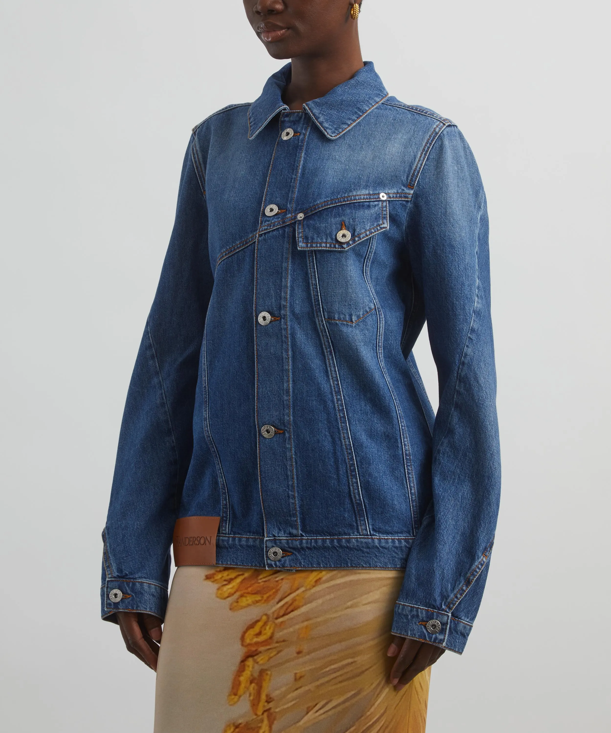 Twisted Denim Jacket