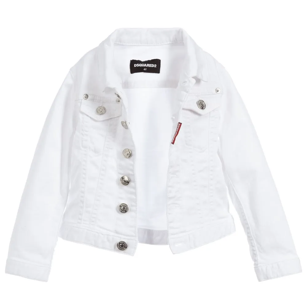 White Denim Jacket