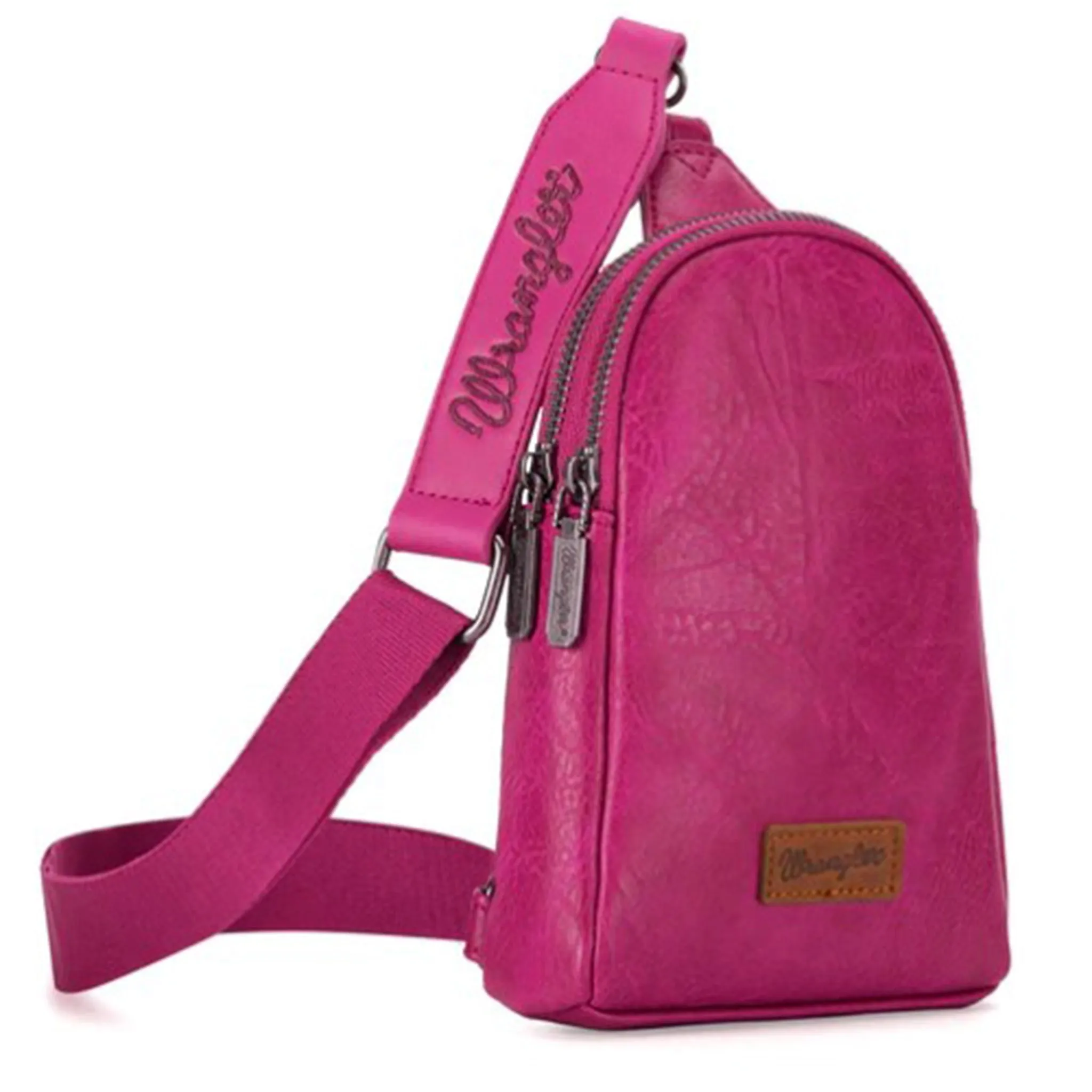 Wrangler Hot Pink Crossbody Sling Bag